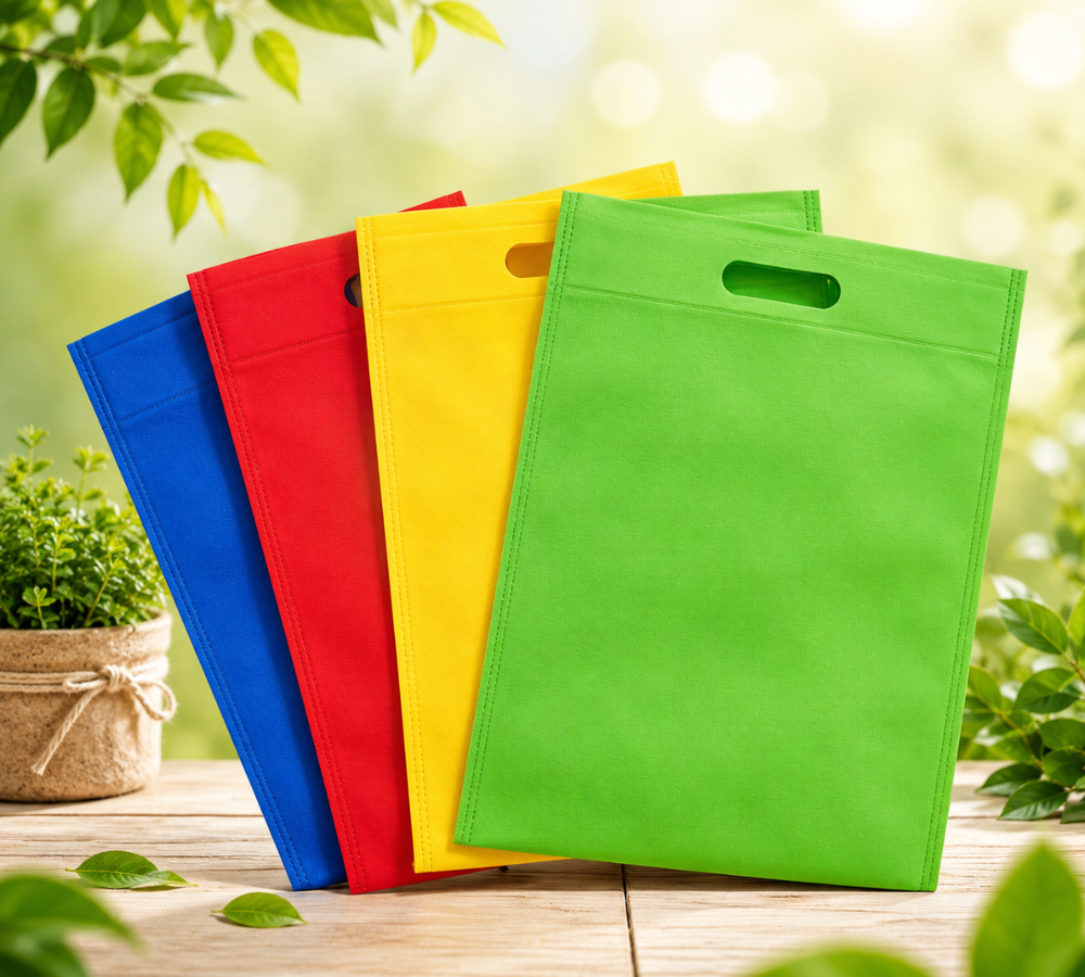 D Cut Non-Woven Bags