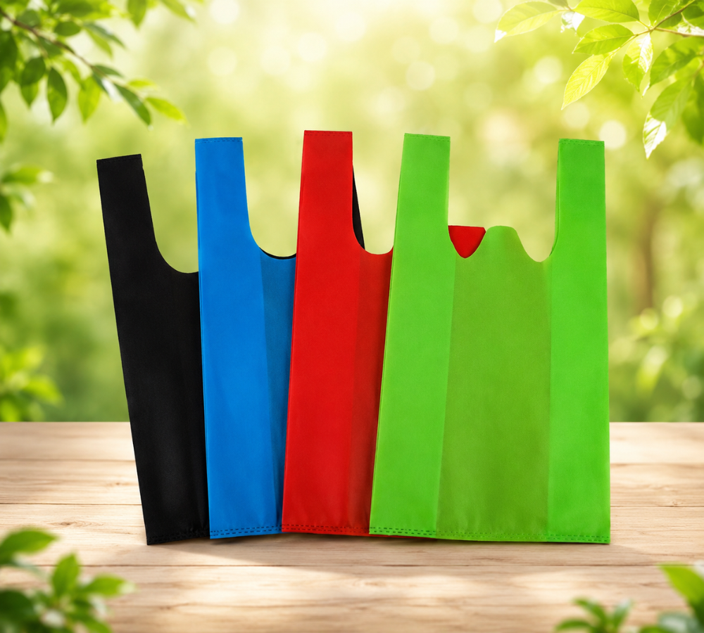 W Cut Non-Woven Bags